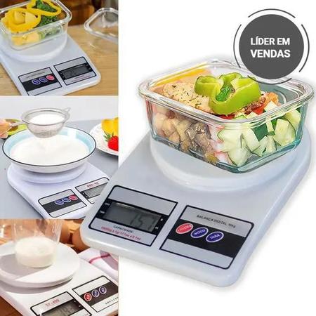 Balança Cozinha Digital 10kg Alta Precisão Dieta E Nutrição