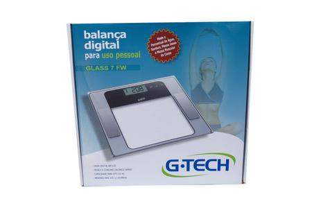 Imagem de Balança Digital Glass 7 FW  Bioimpedância Gtech