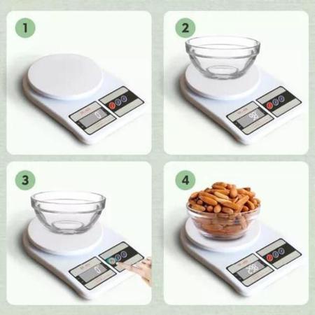 Imagem de Balança Digital para Cozinha 10kg