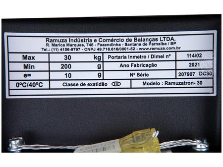 Imagem de Balança Industrial Digital Ramuza