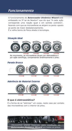 Imagem de Balanceador Automático Sem Chumbo Tipo 2 Pneu Moto Yamaha MT 07 - Kit 2 Pneus