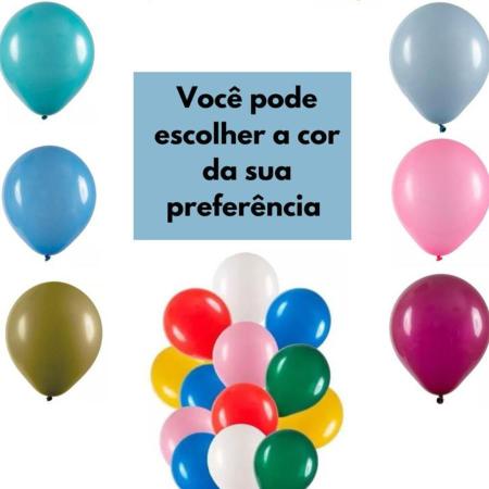 Imagem de Balão Bexiga Liso Festa Decoração 9 Polegadas C/ 50 ArtLatex