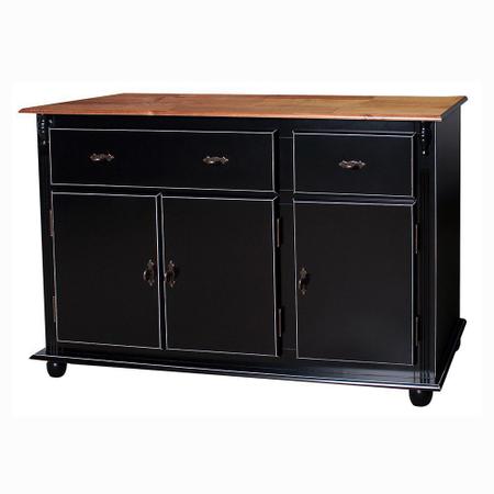 Balcão Buffet Antique com 3 portas e 2 gavetas - 631 - Meyer Imagem de Balcão Buffet Antique com 3 portas e 2 gavetas - 631