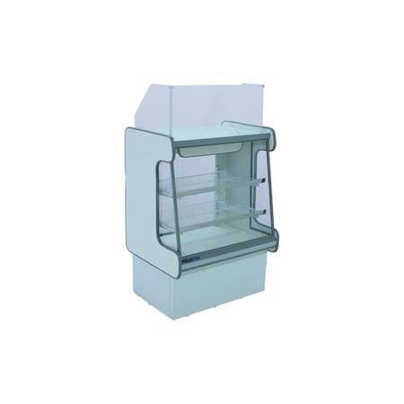 Imagem de Balcão Caixa 60 cm S/ Refrigeração Vidro reto Pop Luxo Polo Frio