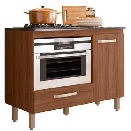 Imagem de Balcão Cozinha Multiuso Para Cooktop Forno e Microondas