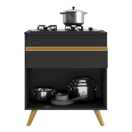 Imagem de Balcão Cozinha para Cooktop 70cm 1 Porta 1 Gaveta Veneza Multimóveis V3706