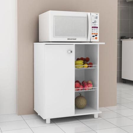 Imagem de Balcão Fruteira 1 Porta BF3205 Branco - Tecno Mobili