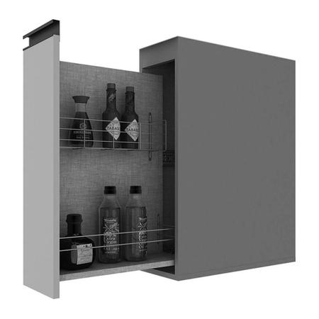 Imagem de Balcão para Condimentos 20cm com Tampo Connect - Móveis Henn