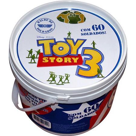 Imagem de Balde Com 60 Soldados Toy Story Original Disney Toyng