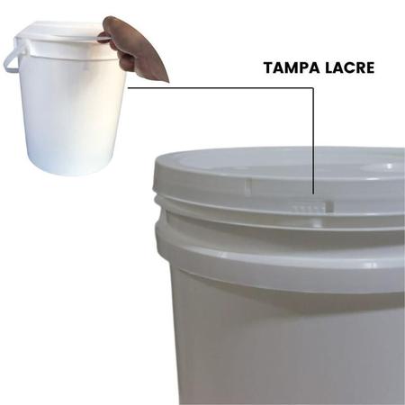 Balde Da Jaguar De 20 Litros Com Tampa Lacre - Nastripack Imagem de Balde Da Jaguar De 20 Litros Com Tampa Lacre