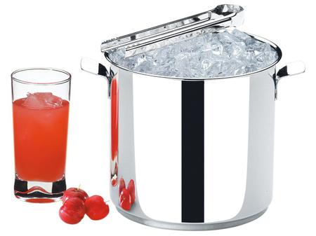 Imagem de Balde de Gelo Inox 2,3L com Pinça Brinox