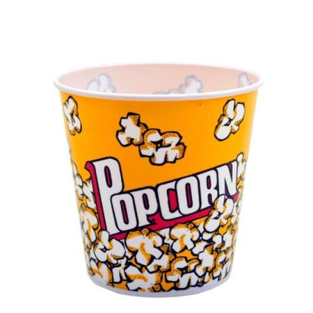 Imagem de Balde de Pipoca Plástico 2,7l Popcorn - 18541