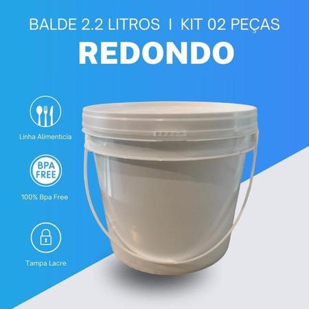 Imagem de Balde De Plastico Nastripack 5 Pçs