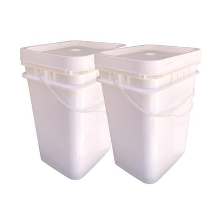 Balde P Guardar Tempero 20 L Alça Plast 2 Und - Nastripack Imagem de Balde P Guardar Tempero 20 L Alça Plast 2 Und
