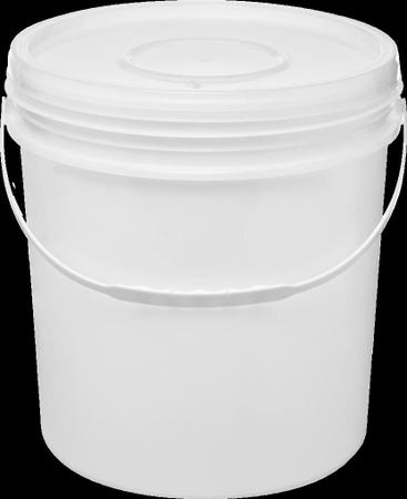 Balde Plástico Alimentício 22 Litros Com Tampa e Alça - Jaguar Imagem de Balde Plástico Alimentício 22 Litros Com Tampa e Alça