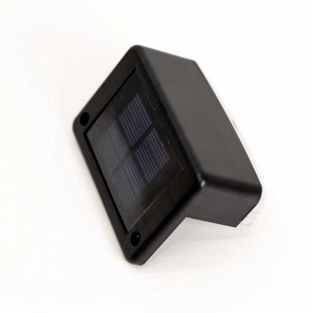 Imagem de Balizador LED Solar Zito 1W Preto 3000K Quente IP65 Gaya