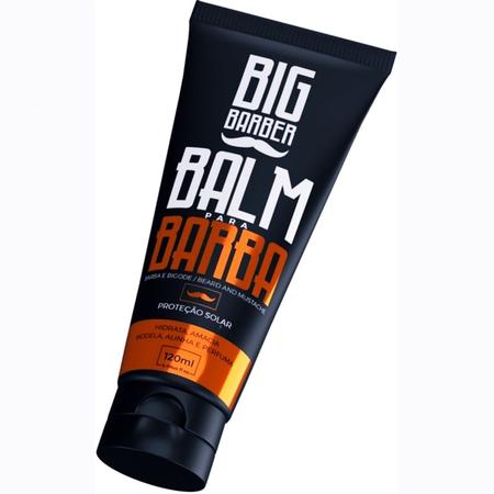 Imagem de Balm Para Barba Big Barber 120ml Profissional Caixa Com 3 Unidades