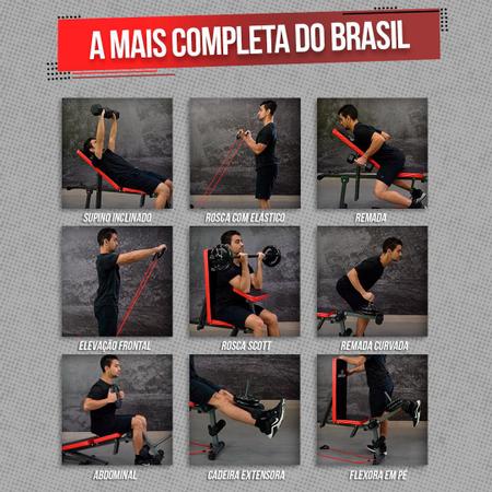 Imagem de Banco Exercicio 40x1 Livre Banqueta Para Musculação Estação Fitness Treino funcional Supino