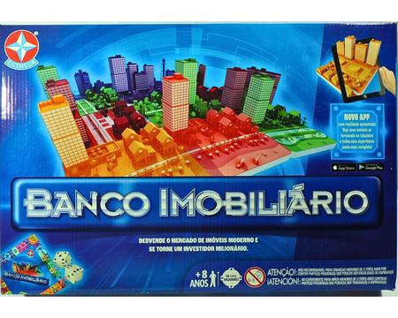 Jogo Banco Imobiliário - Estrela - Xickos Brinquedos