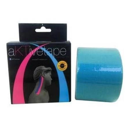 Imagem de Bandagem AKTive Sport Tape Kinesiology - 5cm X 5m - Azul -  Aktive Tape