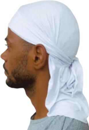 Durag Wave 360 Correria Kit Com 3 Cores Azul Branca E Preta