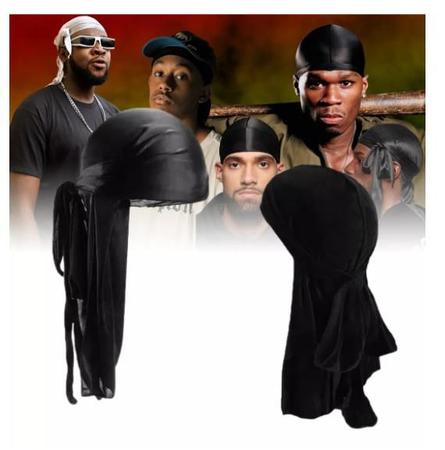 Bandana unissex durag, acessórios para cabelo, bandana, hip hop