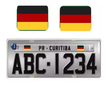 Imagem de Bandeira Da Alemanha  - Adesivo Resinado Cartela
