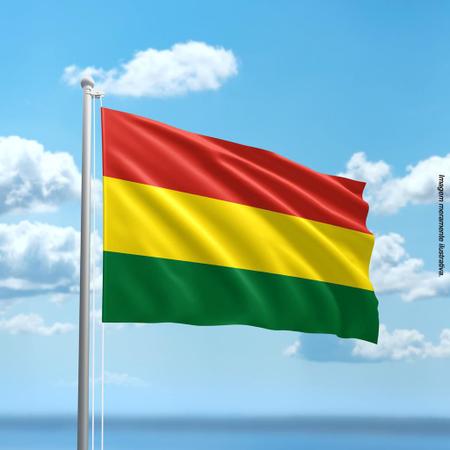 Bandeira da Bolívia 80cmx140cm Tecido Oxford 100% Poliéster - PRESENTE- BRINDE - Bandeiras - Magazine Luiza