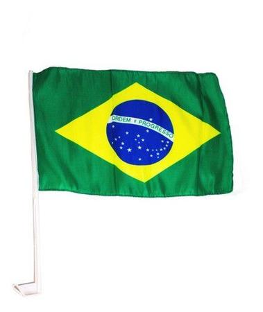 Bandeira De Carro Brasil - Mileno Imagem de Bandeira De Carro Brasil