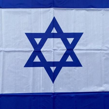 Imagem de Bandeira De Israel Importada 150x90cm 2024