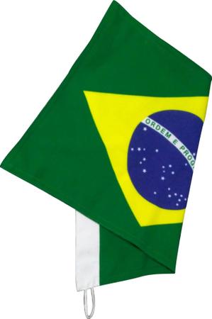 Imagem de Bandeira do Brasil 0P (0.24 x 0.34cm) sublimada frente e verso.