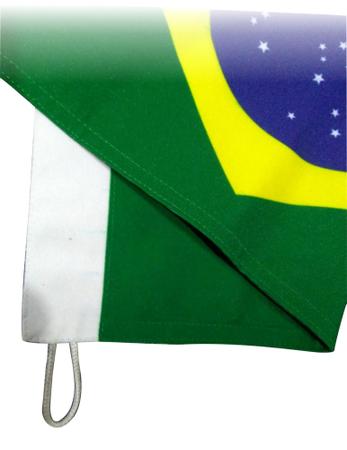 Imagem de Bandeira do Brasil 0P (0.24 x 0.34cm) sublimada frente e verso.