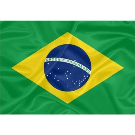 Imagem de Bandeira do Brasil  100% Poliéster - tamanho grande  1,90m x 1,50m  