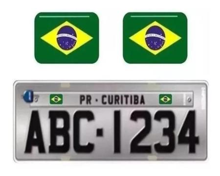 Imagem de Bandeira Do Brasil - Adesivo Resinado Cartela