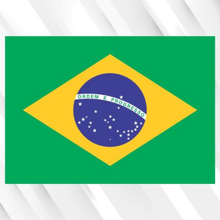 Bandeira do Brasil - Arte Brasil - Bandeiras - Magazine Luiza