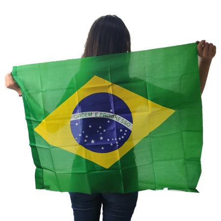 Imagem de Bandeira do Brasil Copa Jogo Comemoração Brasileiro