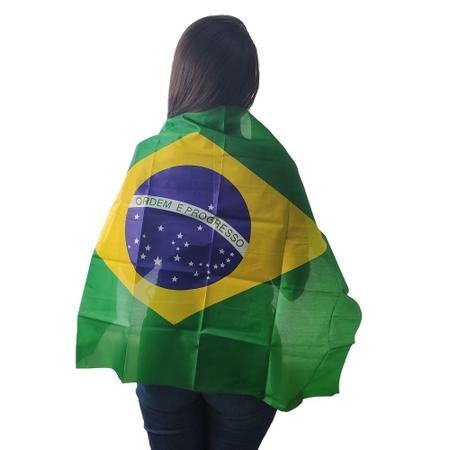 Imagem de Bandeira do Brasil Copa Jogo Comemoração Brasileiro