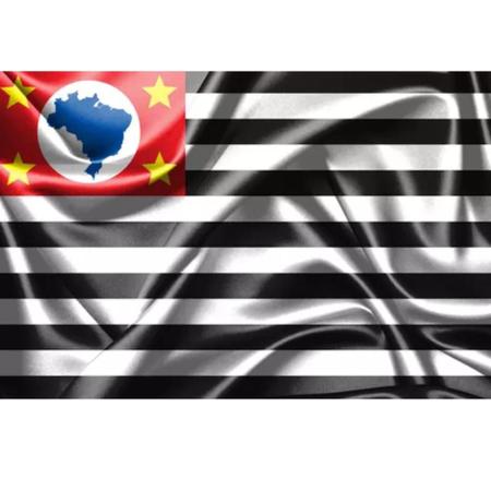 Bandeira Estado De São Paulo Oficial 150x90 Cm Oxford - WCAN Imagem de Bandeira Estado De São Paulo Oficial 150x90 Cm Oxford