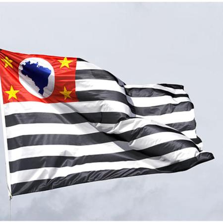 Bandeira Estado De São Paulo Oficial 150x90 Cm Oxford - WCAN Imagem de Bandeira Estado De São Paulo Oficial 150x90 Cm Oxford