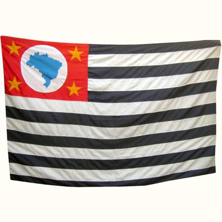 Bandeira Estado De São Paulo Oficial 150x90 Cm Oxford - WCAN Imagem de Bandeira Estado De São Paulo Oficial 150x90 Cm Oxford