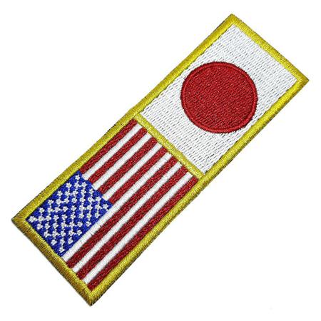 Bandeira EUA Estados Unidos Japão Patch Bordado Para Kimono - BR44 -  Bandeiras - Magazine Luiza