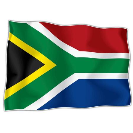 Imagem de Bandeira Oficial África Do Sul 1,50X0,90M Países Aulas