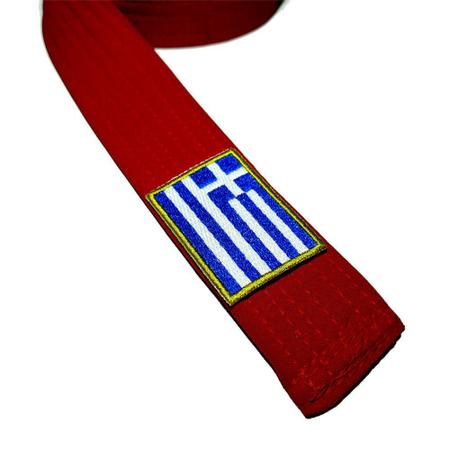 Imagem de Bandeira país Grécia Patch Bordada, passar a ferro costura