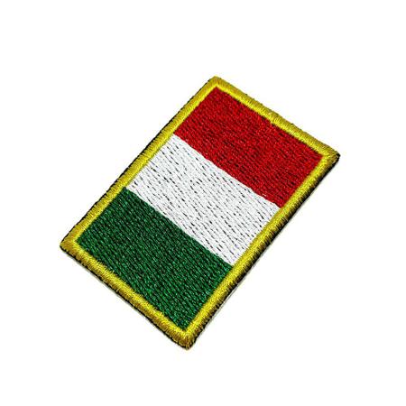 Imagem de Bandeira país Itália Patch Bordada passar a ferro ou costura