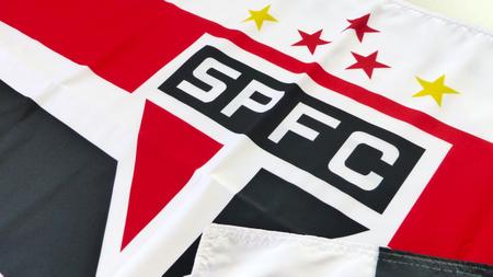 Imagem de Bandeira São Paulo FC Oficial Licenciada 2 Panos