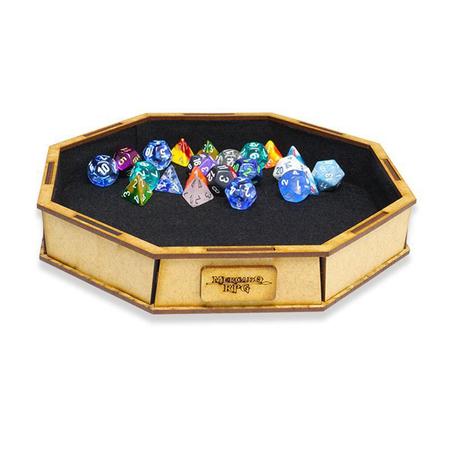 Bandeja de dados para RPG e jogos de tabuleiro Dice tray - Mercado RPG -  Dados - Magazine Luiza