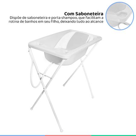 Bañera plegable Galzerano acqua trio Banheira Infantil Bebê Rigida