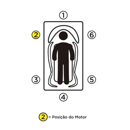 Imagem de Banheira Hidromassagem Astra Due Maggiore Super Luxo 150cmx120cmx44cm - 06 Jatos Gel Coat P2 Sem Aquecedor 110V