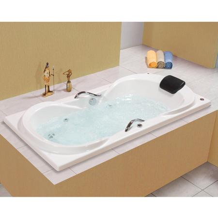 Imagem de Banheira Hidromassagem Astra Due Super Luxo 160cmx90cmx44cm - 04 Jatos Acrílico P3 Com Aquecedor 220V