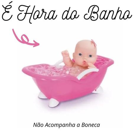 Boneca Nenequinha Hora do Banho - Super Toys - Livraria e